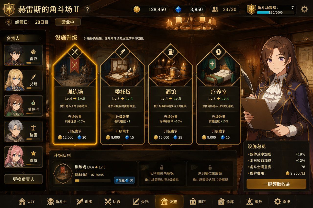 赫雷斯的角斗场Ⅱ 玩法展示 详情图 2