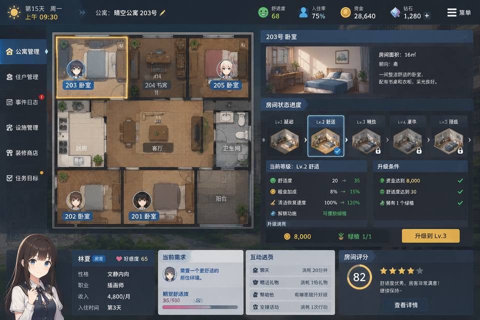 ROOM 探索场景 场景图 2